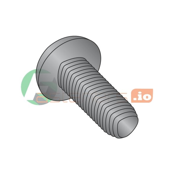 Newport Fasteners Thread Forming Screw, #6-32 x 3/8 in, Black Oxide Steel Pan Head Phillips Drive, 10000 PK 816919 - main